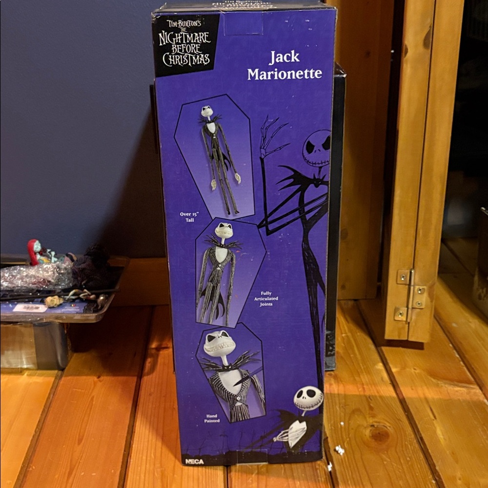 NECA Nightmare Before Christmas Sally and Jack Marionette Set - Picture 8 of 17
